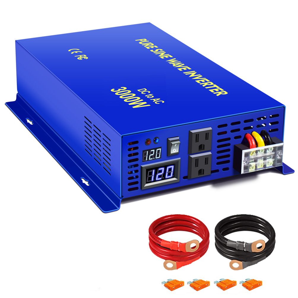 Power Inverter - 2026 Sıcak Fırsat WZRELB 3000W Araç