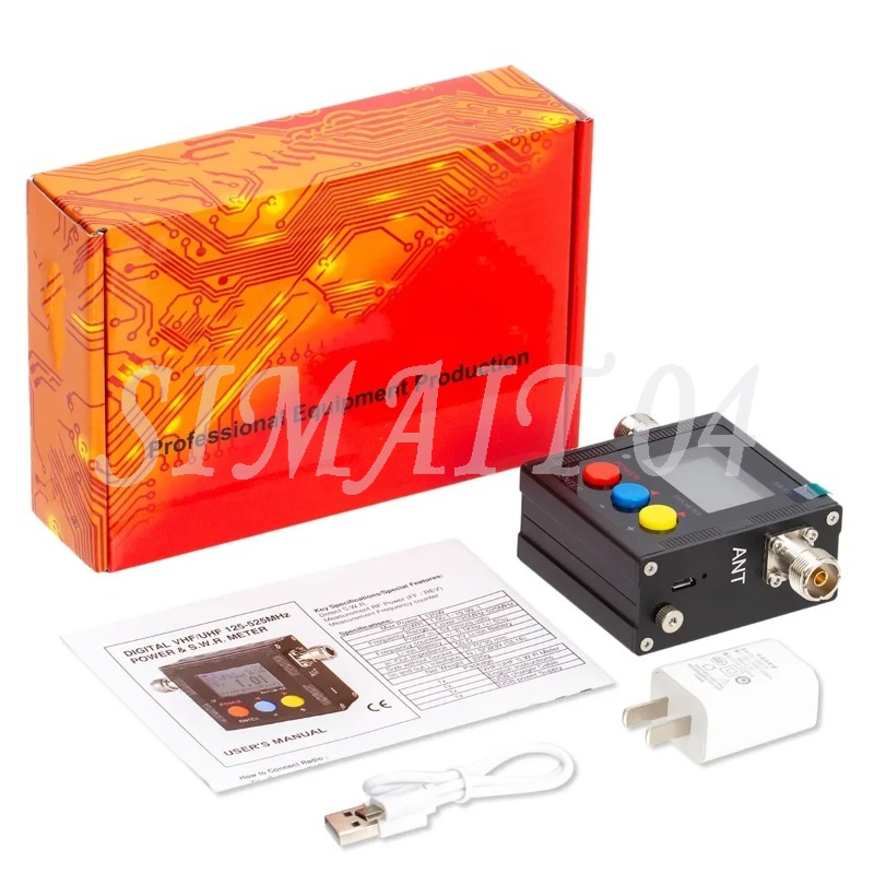 SW102 125-520MHz VHF/UHF SWR G - Energy Monitor Meter incelemesi ve fiyatı