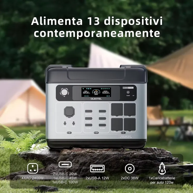 2026OUKITEL P2001 PLUS 2048Wh  - Portable Power Station incelemesi ve fiyatı