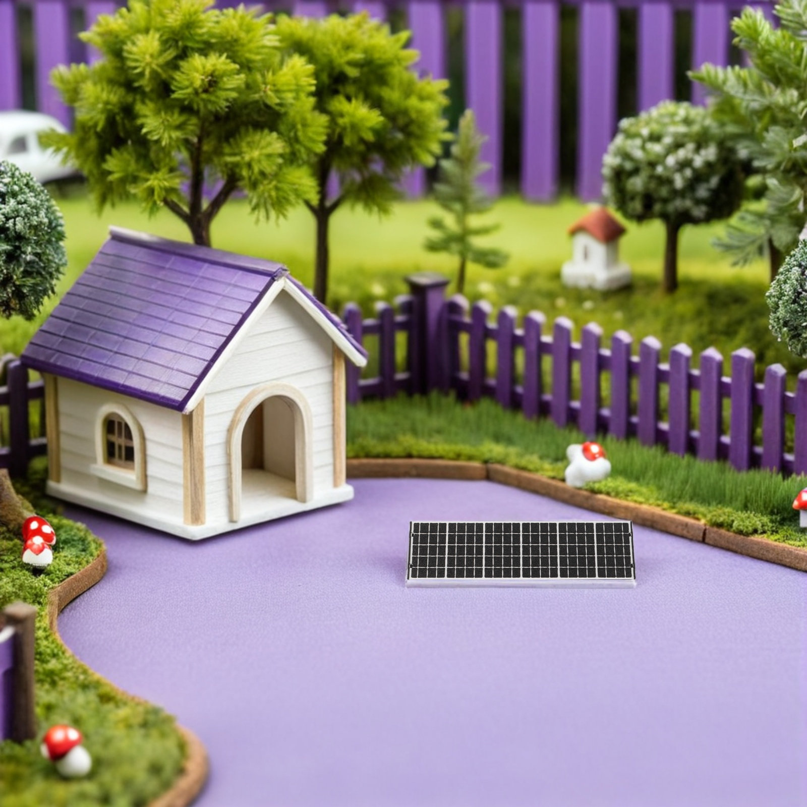 Diorama Kum Masası için Minyat - Solar Panel incelemesi ve fiyatı